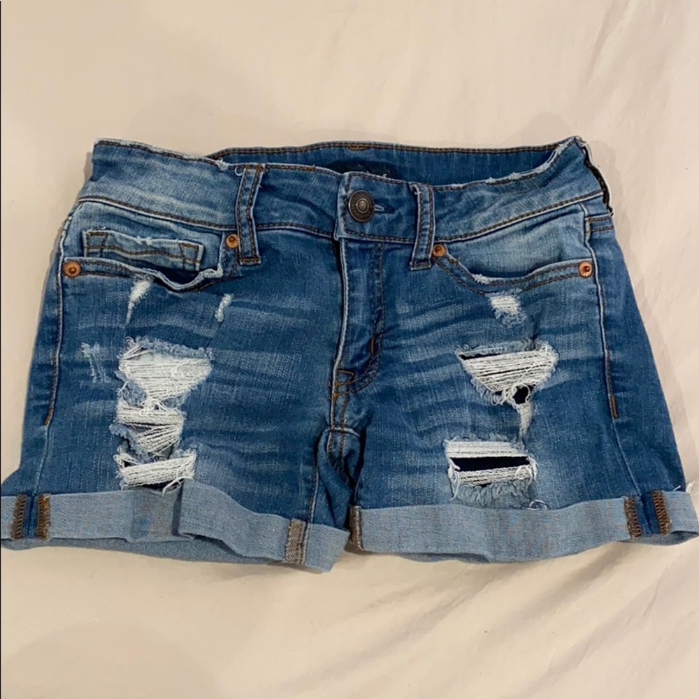 Size 000 Aeropostale Jean shorts